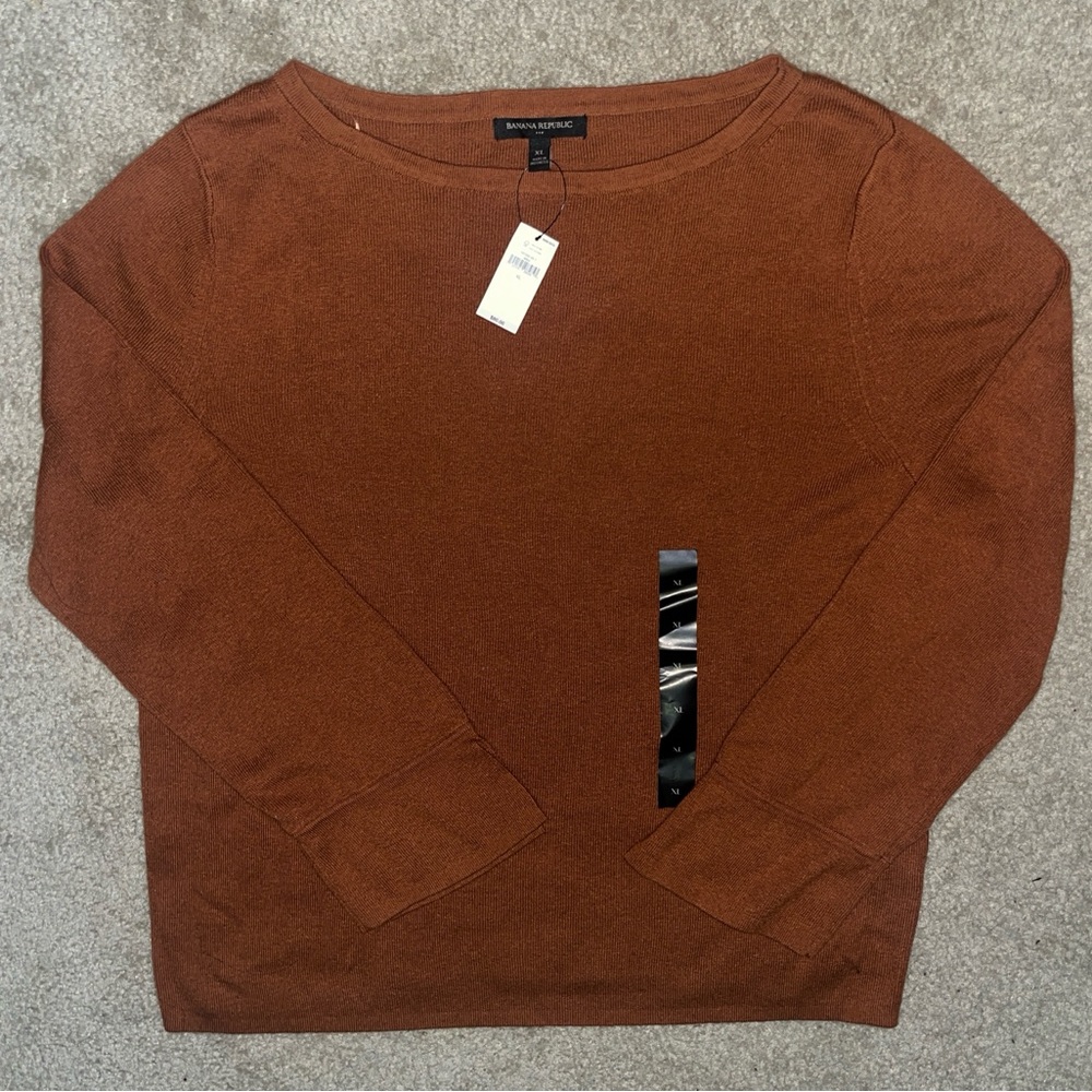 Banana Republic Terracotta Long Sleeve XL